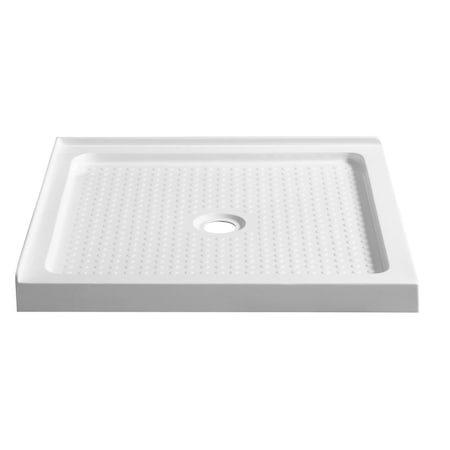 Anzzi Valley 38" x 38" Shower Base in White SB-AZ010WN